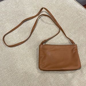 Brown crossbody bag